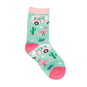 Socksmith Socks Kid's 2-4 years Retro Glamp Mint