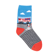 Socksmith Socks Kid's 2-4 years Fire Engine Blue