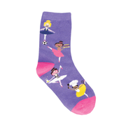 Socksmith Socks Kid's 4-7 years Girl Power Purple