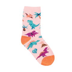 Socksmith Socks Kid's 2-4 years Nervous Rex Pink