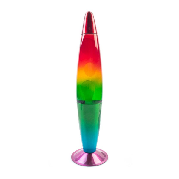 Rocket Lava Lamp Rainbow