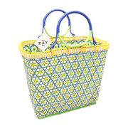 Zay Burmese Woven Basket Sol Large Assorted