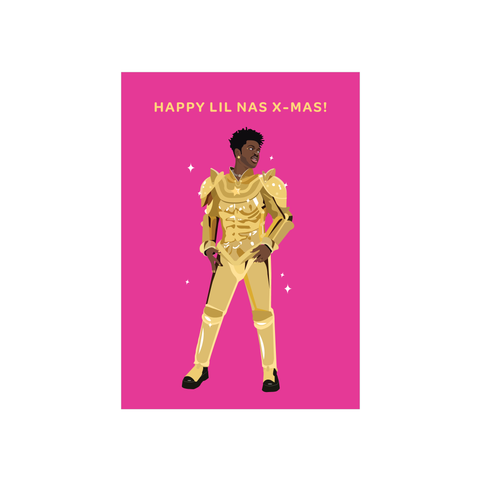 Iko Iko Christmas Card Pop Culture X-MAS