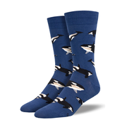 Socksmith Socks Men's Whale Hello There Blue