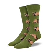 Socksmith Men's Socks Armadillos Green
