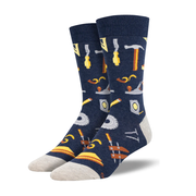 Socksmith Socks Men's Can You Fix it Navy