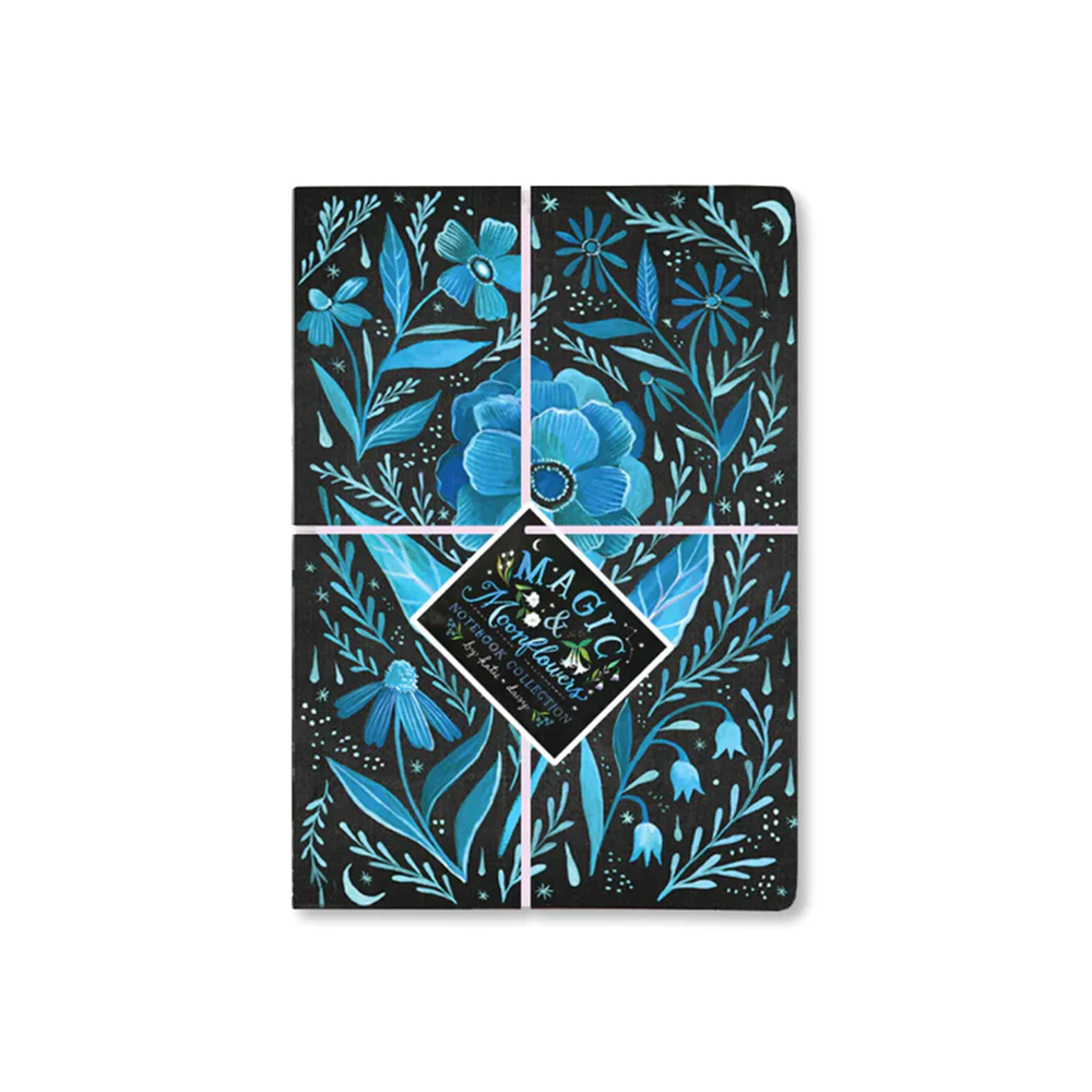 Magic and Moonflowers Notebooks Set of Three