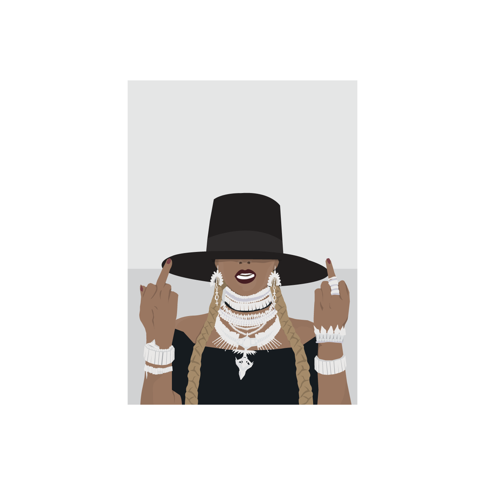 Iko Iko Pop Culture Card Bey Fingers