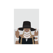 Iko Iko Pop Culture Card Bey Fingers