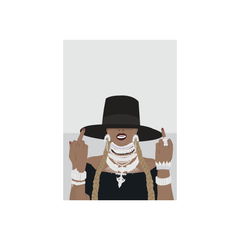 Iko Iko Pop Culture Card Bey Fingers
