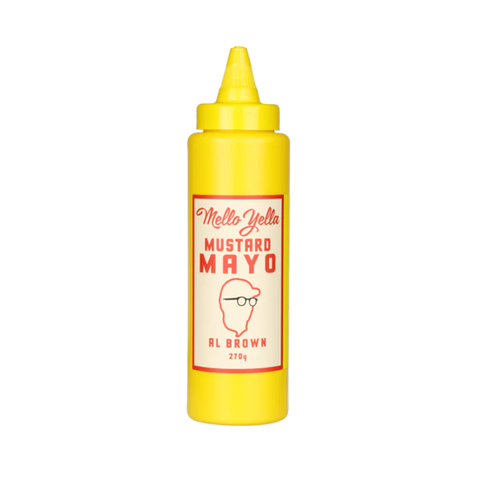 Al Brown's Mello Yella Habanero Mustard Mayo Sauce