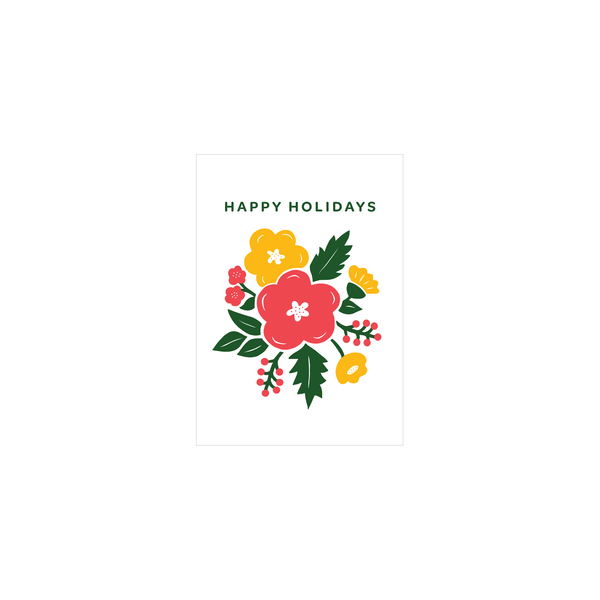 Iko Iko Mini Christmas Card Talula Happy Holidays Bloom