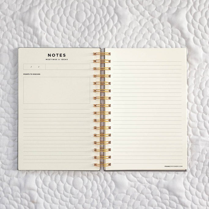 Frank Stationery To Do Daily Lists and Notes Black