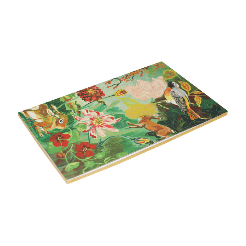 Forest Life Notebook Green