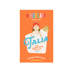 Wonderland Talia the Fortune Teller Orange Cashew Chocolate