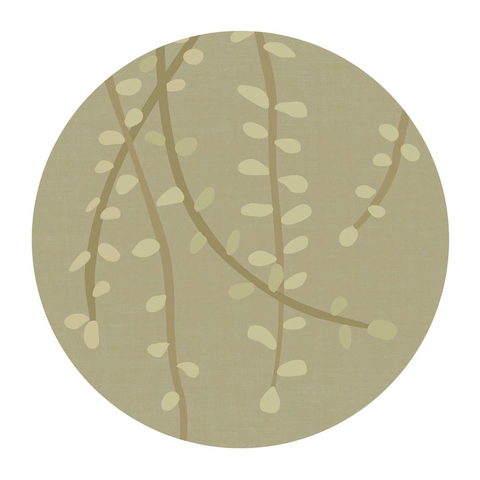 100% NZ Placemat Raw Kōwhai