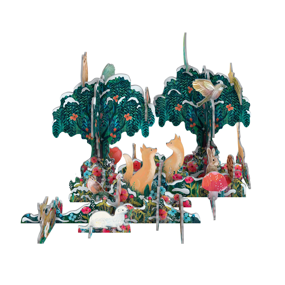 Roger La Borde Christmas Pop and Slot Advent Calendar Moonlit Meadow
