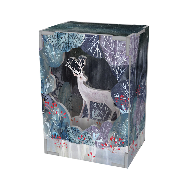 Roger La Borde Pop and Slot Silver Stag Diorama