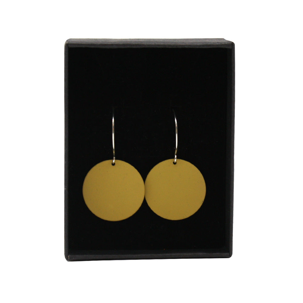 Penny Foggo Earrings Small Spot Olive