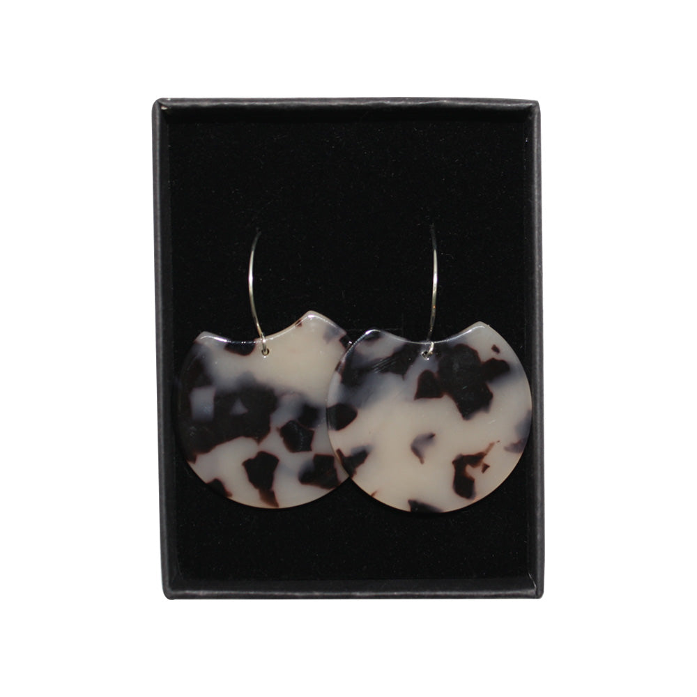 Penny Foggo Earrings Tortoiseshell Moons