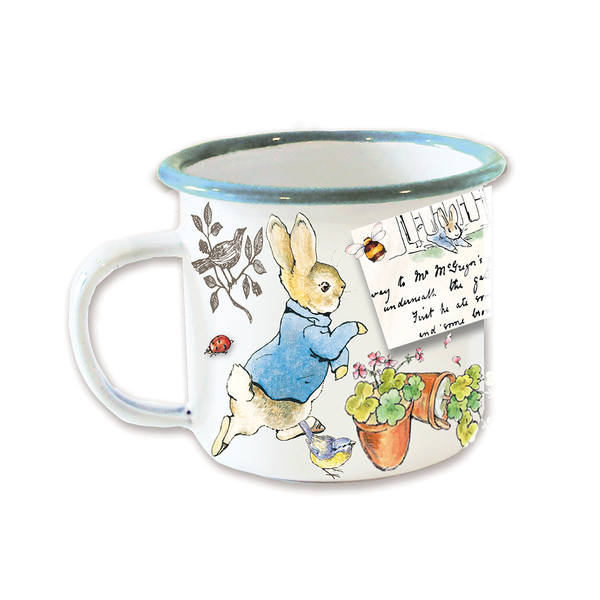 Beatrix Potter Enamel Mug Peter Rabbit