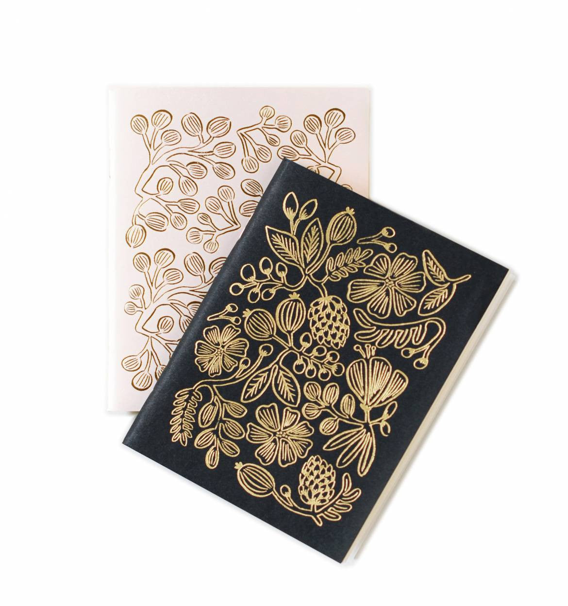 Rifle Paper Co Rifle Paper Co Set of Two Pocket Notebooks Gold Foil