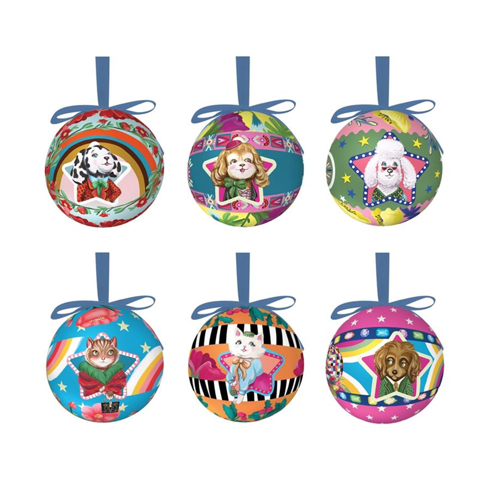 La La Land Christmas Fabulous Mini Bauble Assorted