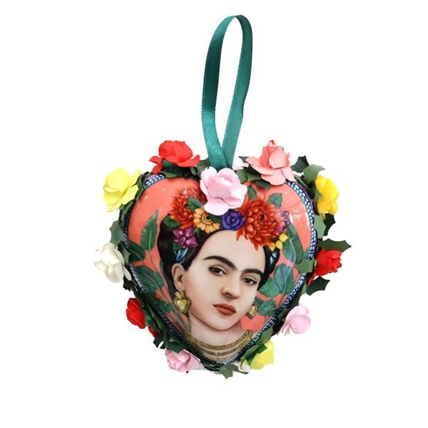 La La Land Christmas Decoration Frida Kahlo Heart
