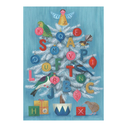 Wolfkamp & Stone NZ Alphabet Advent Calendar Giant Card