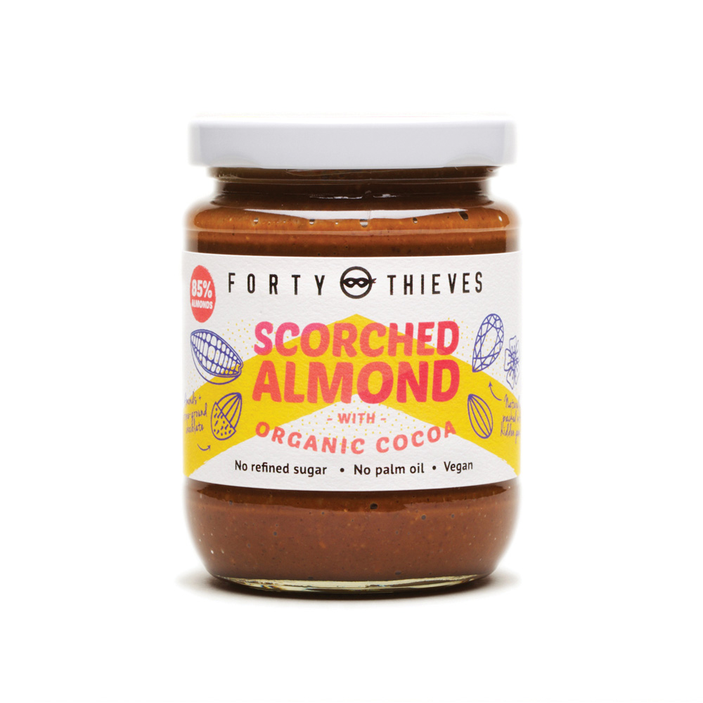 Forty Thieves Scorched Almond with Organic Cocoa D/C