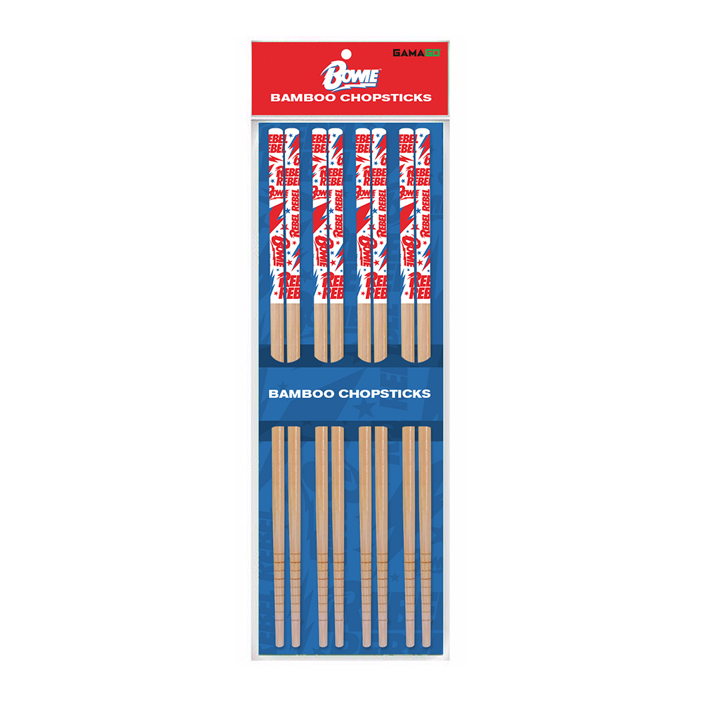 GAMAGO David Bowie Chopsticks Pack of 4 Pairs