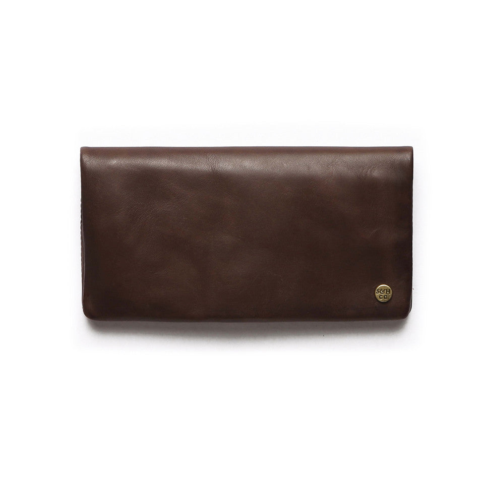 Stitch & Hide Leather Wallet Jesse Chocolate