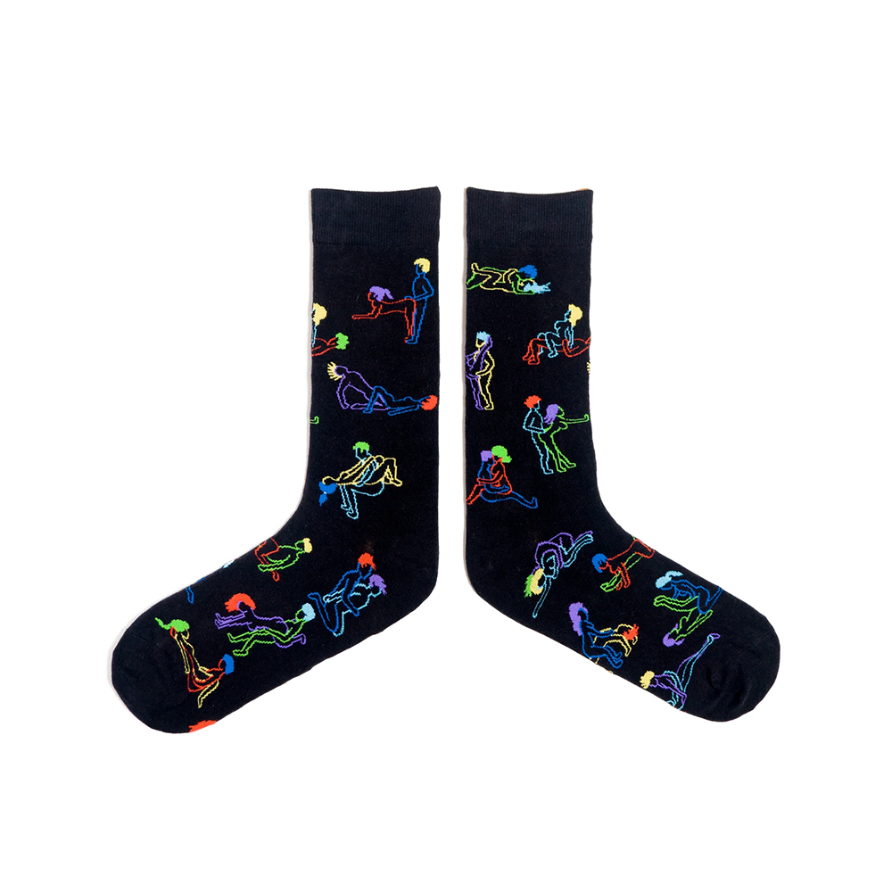 Spencer Flynn Socks Mens Karma Socktra Black