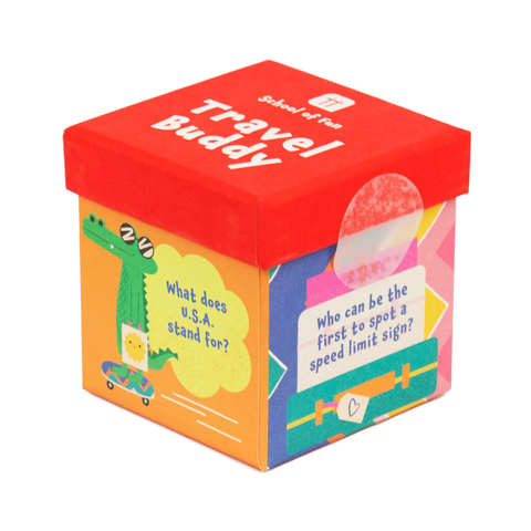 Talking Tables School of Fun Kids Trivia & Games- Travel Buddy