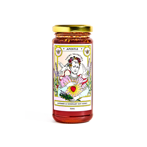 Apostle Lavender and Rosemary Hot Honey 320g