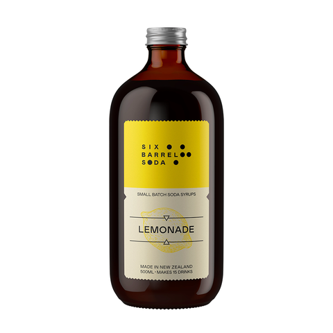 Six Barrel Soda Lemonade Syrup