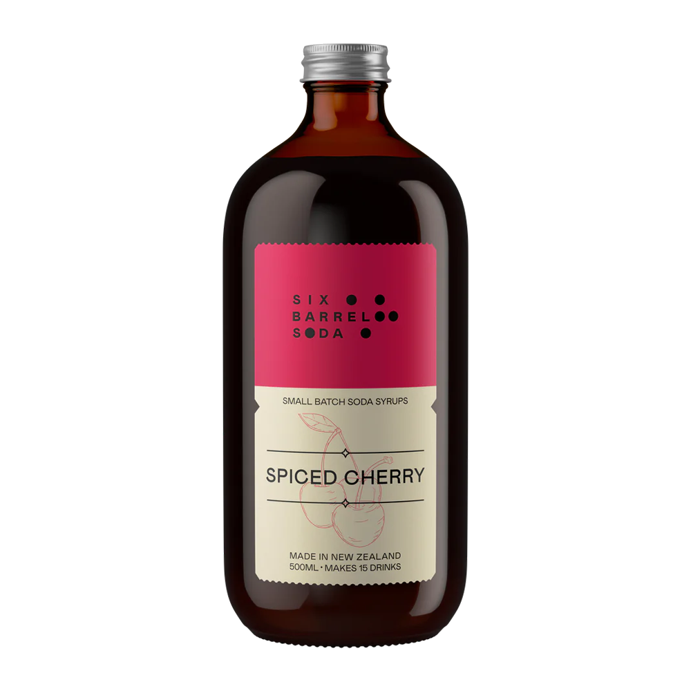 Six Barrel Soda Spiced Cherry Syrup