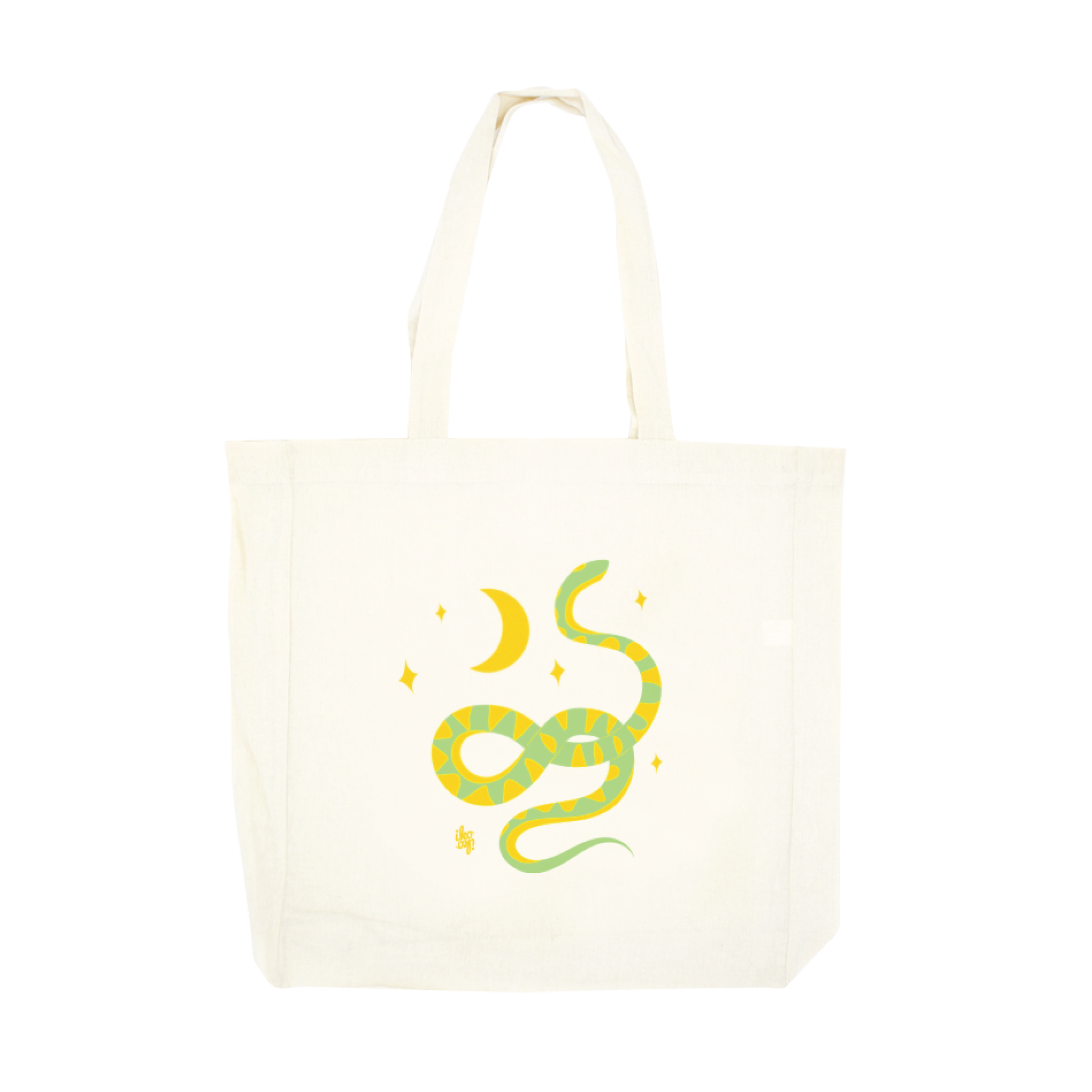 Iko Iko Simple Tote Solstice Snake Lime
