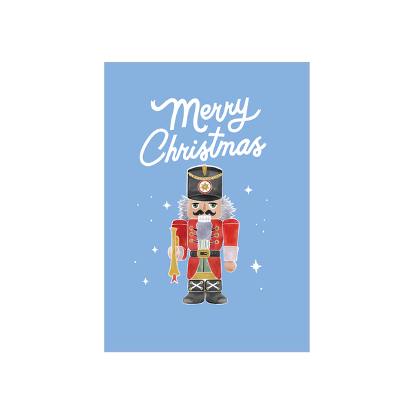 Steer Illustrations X Iko Iko Christmas Card Nutcracker