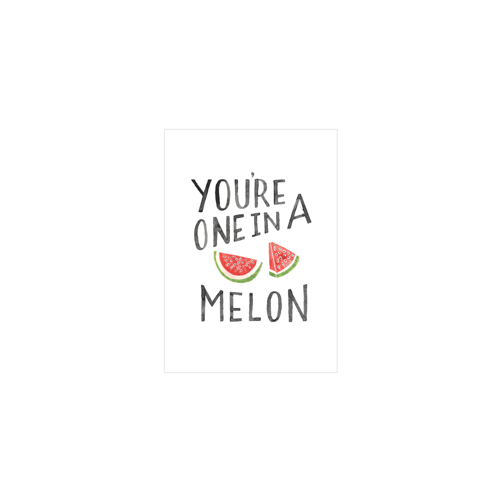 Steer Illustrations X Iko Iko Mini Card Melon