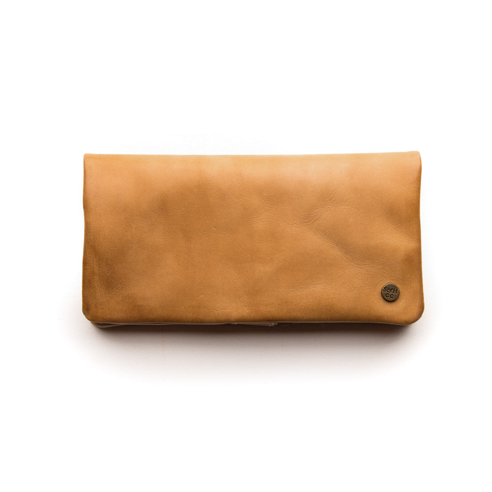 Stitch & Hide Leather Wallet Jesse Caramel