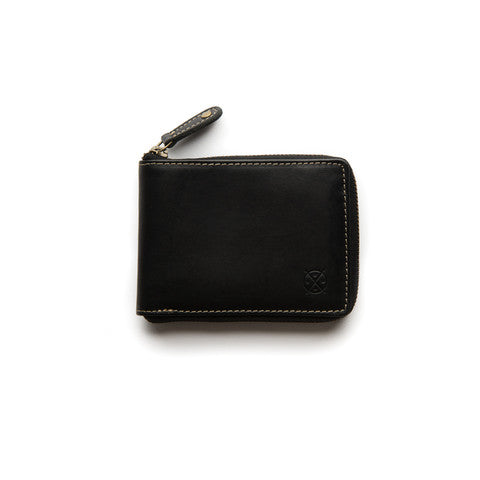 Stitch & Hide Leather Wallet William Black
