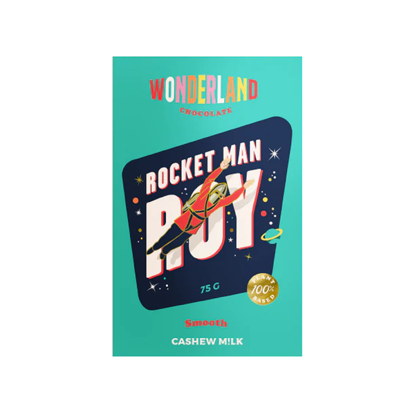 Wonderland Rocket Man Roy Smooth Cashew Chocolate