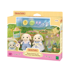 Sylvanian Families Blossom Gardening Set Flora Rabbit Siblings