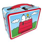 Tin Carry All Fun Box Peanuts Snoopy