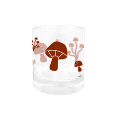 Iko Iko Glass Tumbler Fungi Brown
