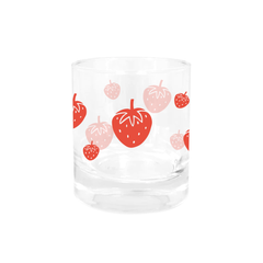Iko Iko Glass Tumbler Strawberries Red