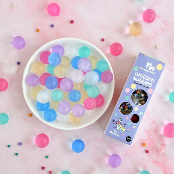 No Nasties Water Beads Unicorn Bubbles