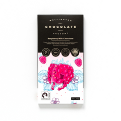 Wellington Chocolate Factory Raspberry Milk Bar 75g