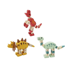 Wooden Flexible Dinosaur Assorted
